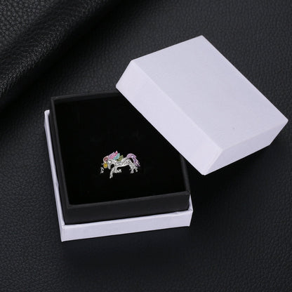 The Rainbow Unicorn Ring