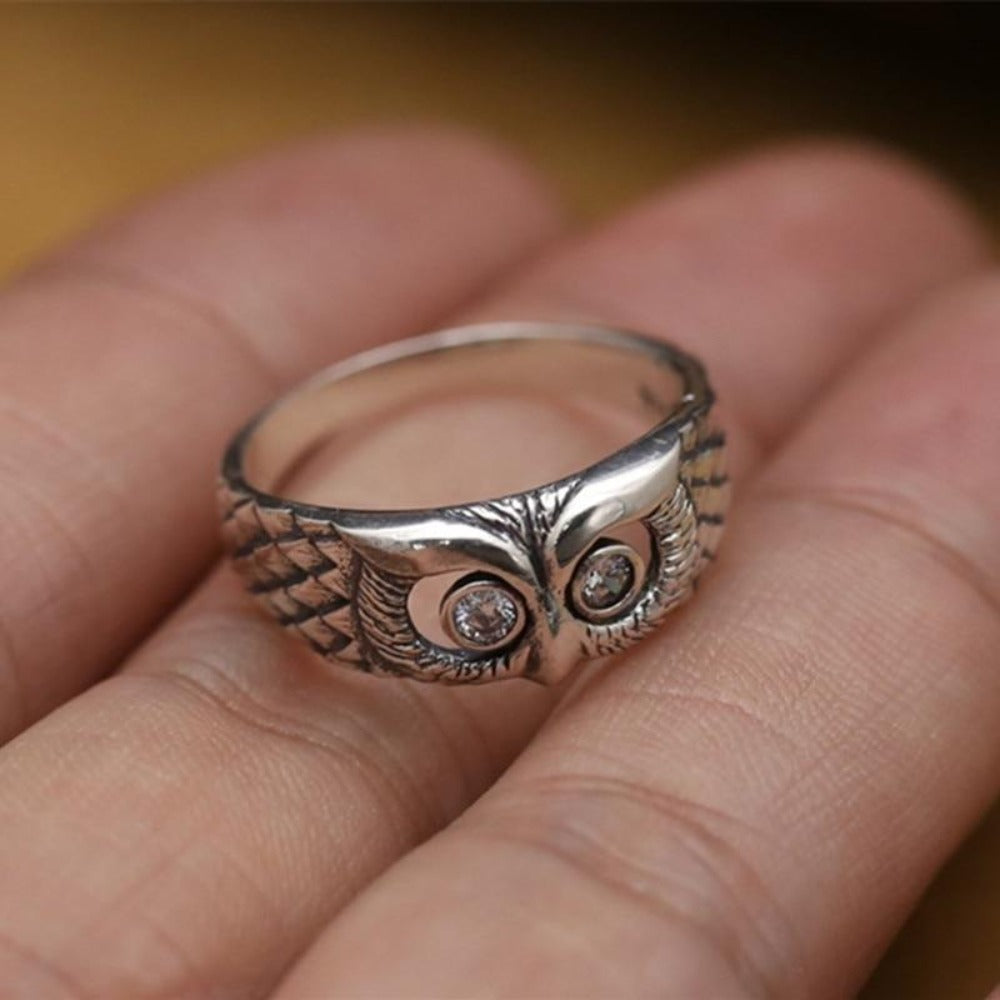 The Wise Owl Ring