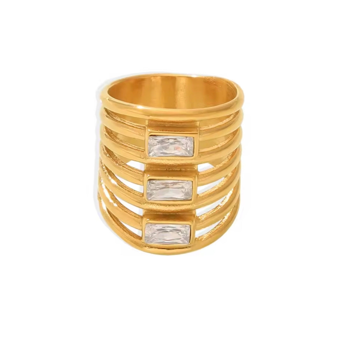 The Golden Horizon Ring