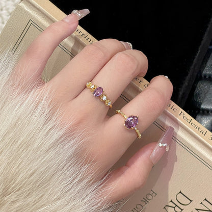 Rococo Amethyst Ring