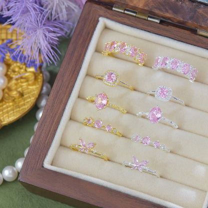 Rosaline Butterfly Ring in Gold