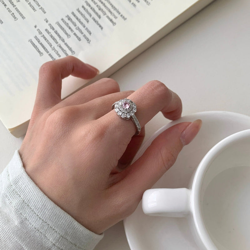 Rosaline Halo Ring