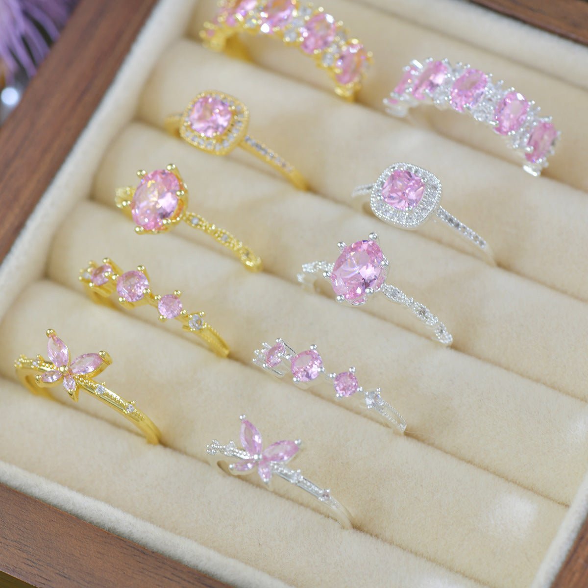 Rosaline Oval Ring in Silver