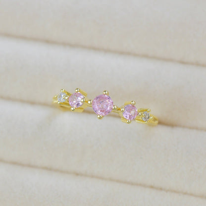 Rosaline Trilogy Ring in Gold