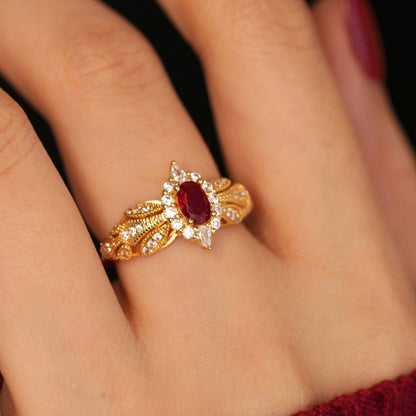Ruby Allure Ring
