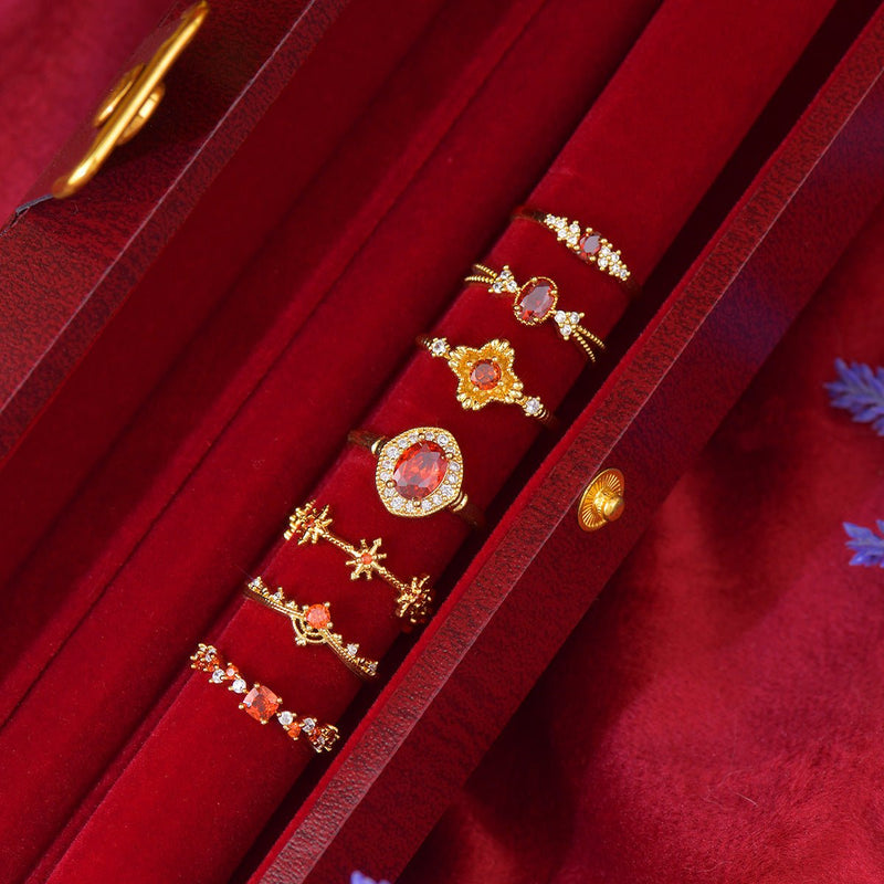 Ruby Tiara Ring