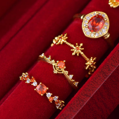 Ruby Tiara Ring