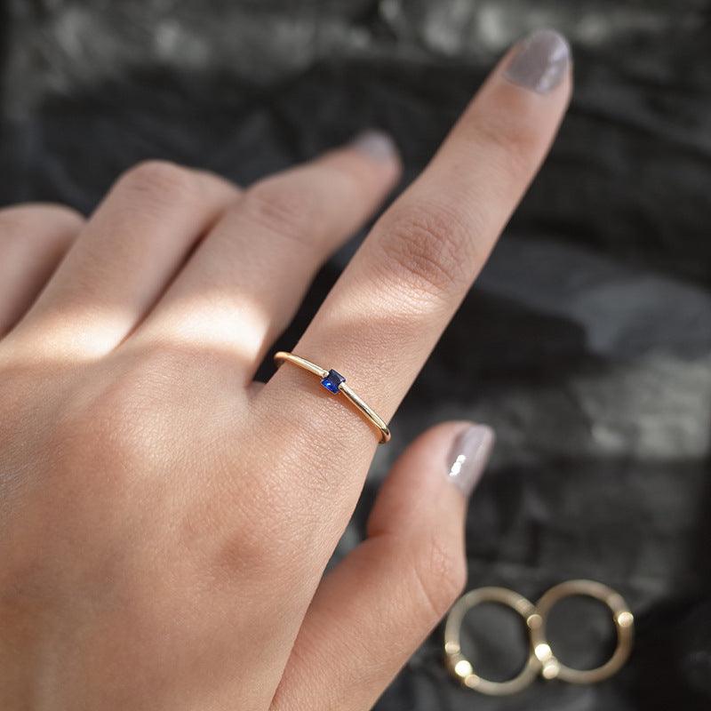 [] Sapphire Ring (3 Styles)
