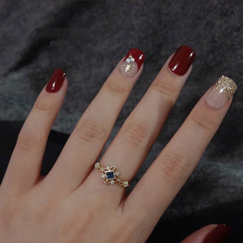 [sample ] Sapphire Serenade Ring