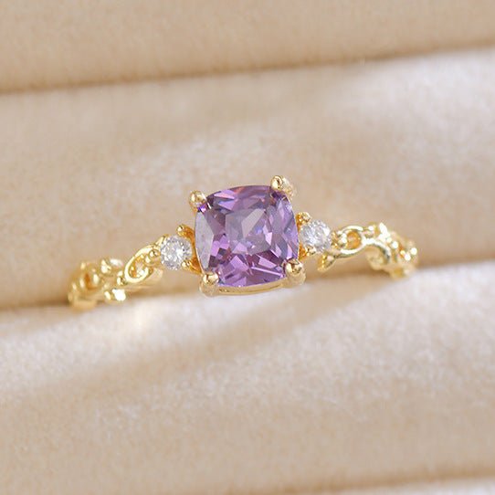 Sasha Amethyst Ring