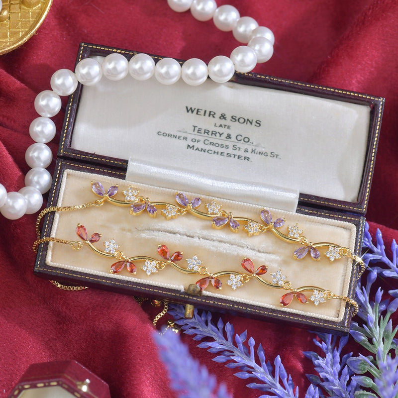 Scarlet Ivy Bracelet