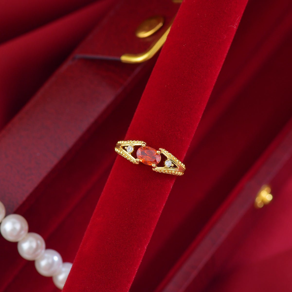 Scarlet Keepsake Ring