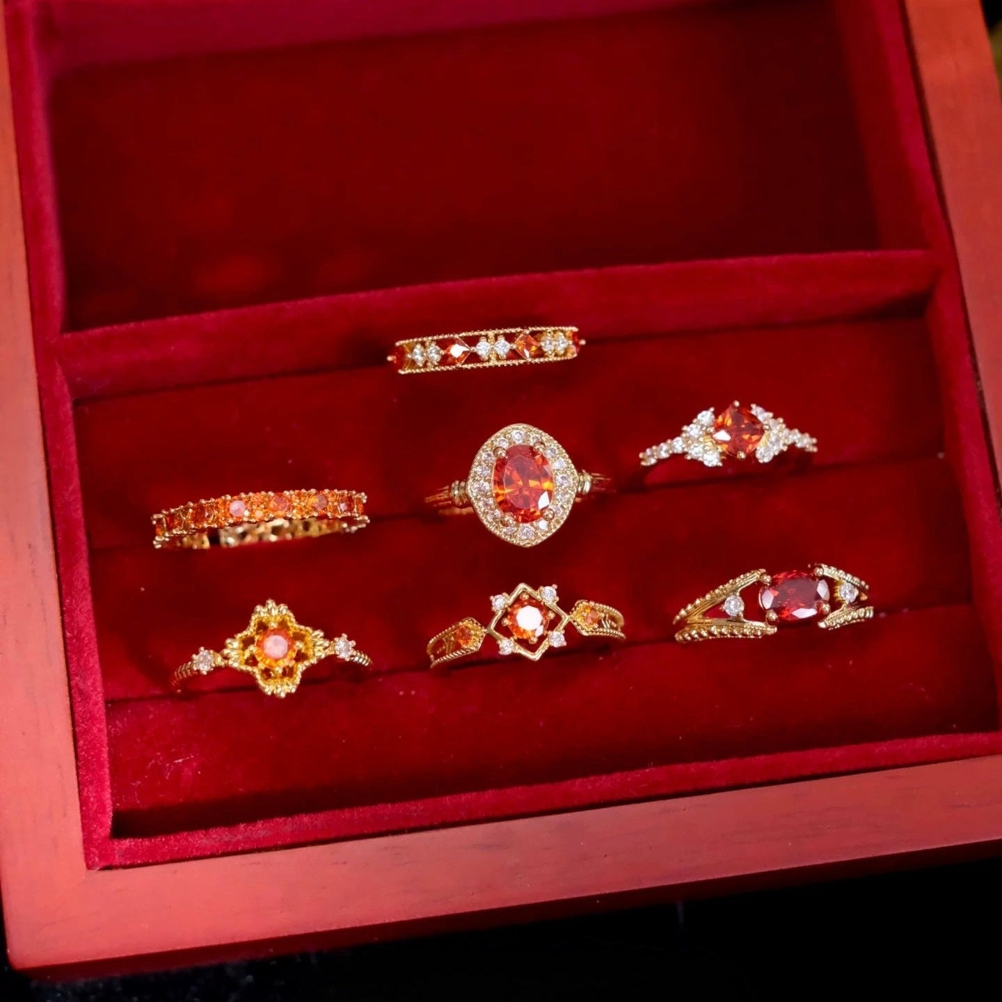 Scarlet Keepsake Ring