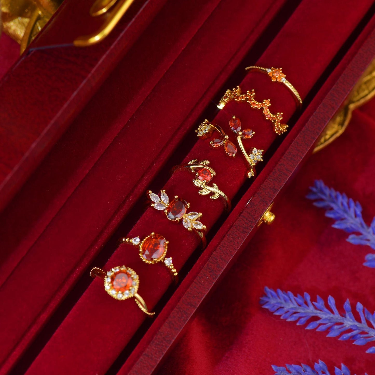 Scarlet Prima Ring