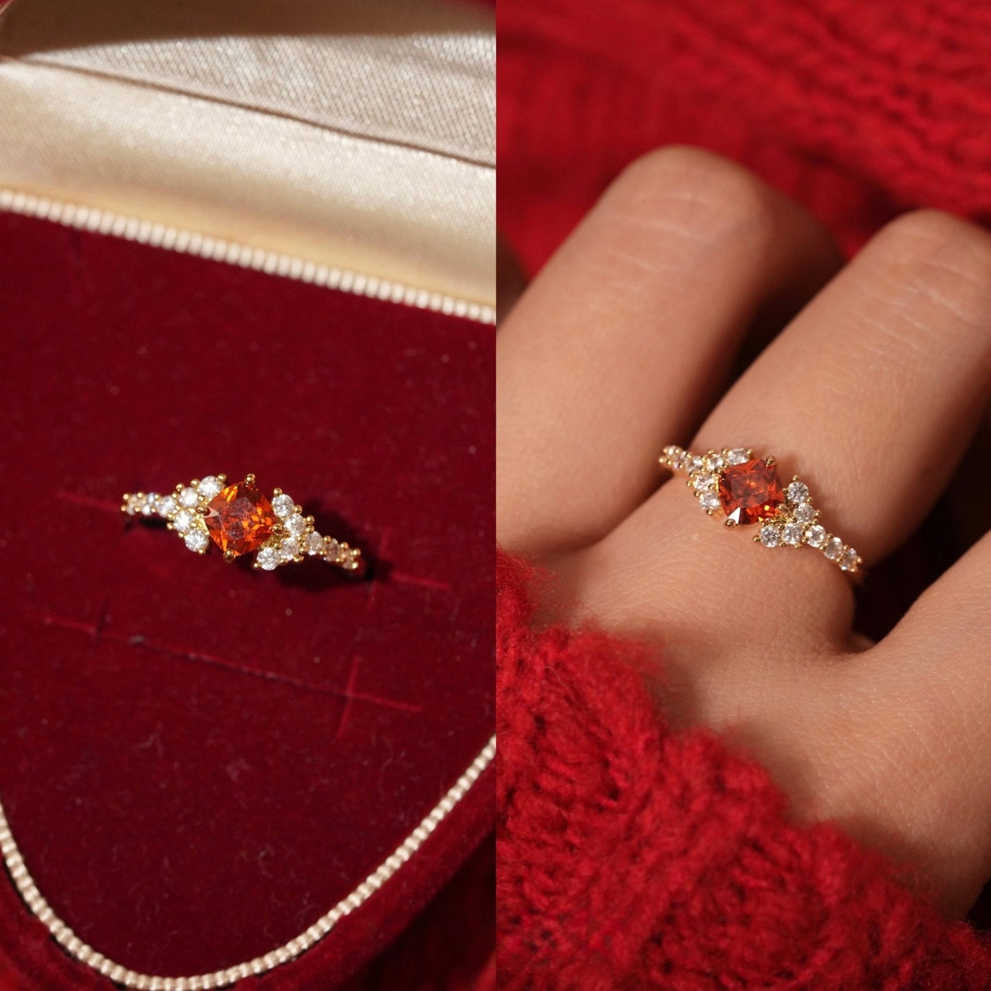 Scarlet Reliquary Ring