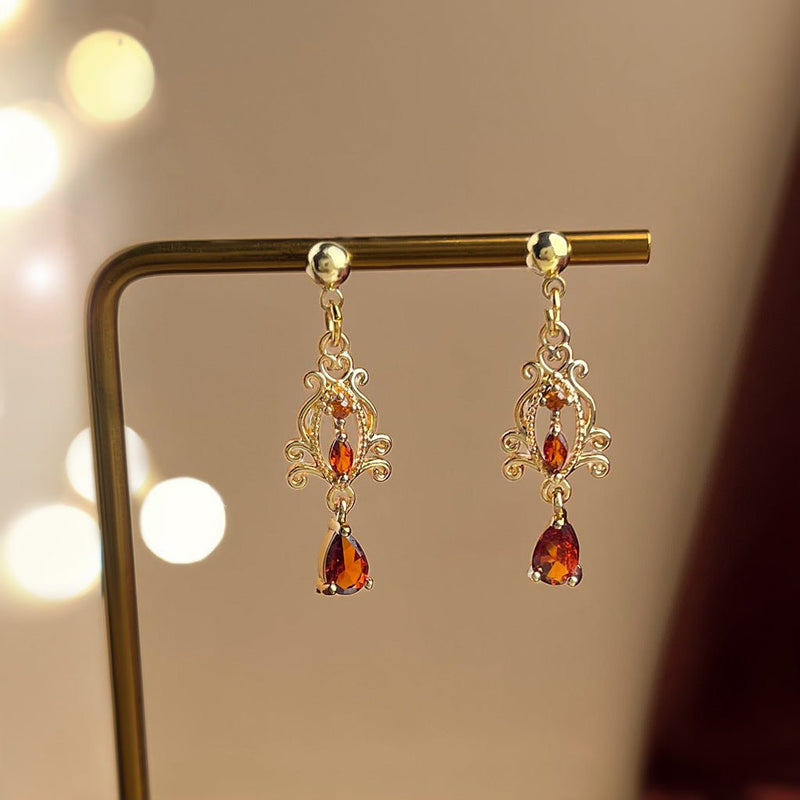 Scarlet Renaissance Earrings