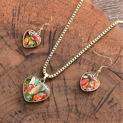 Divine Warrior Heart Necklace