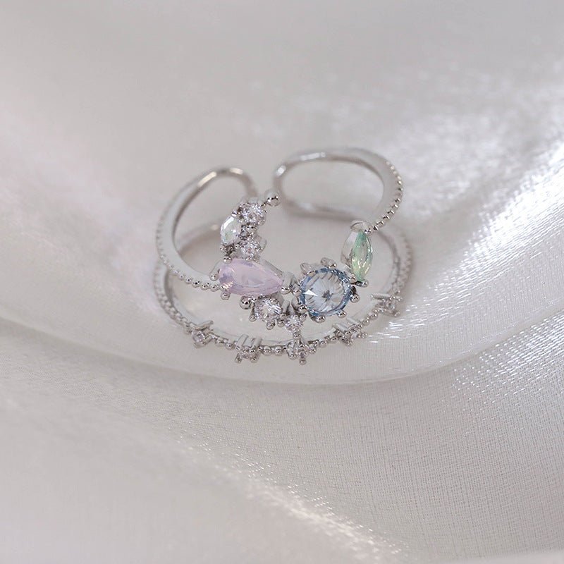 Silver Moonlight Ring