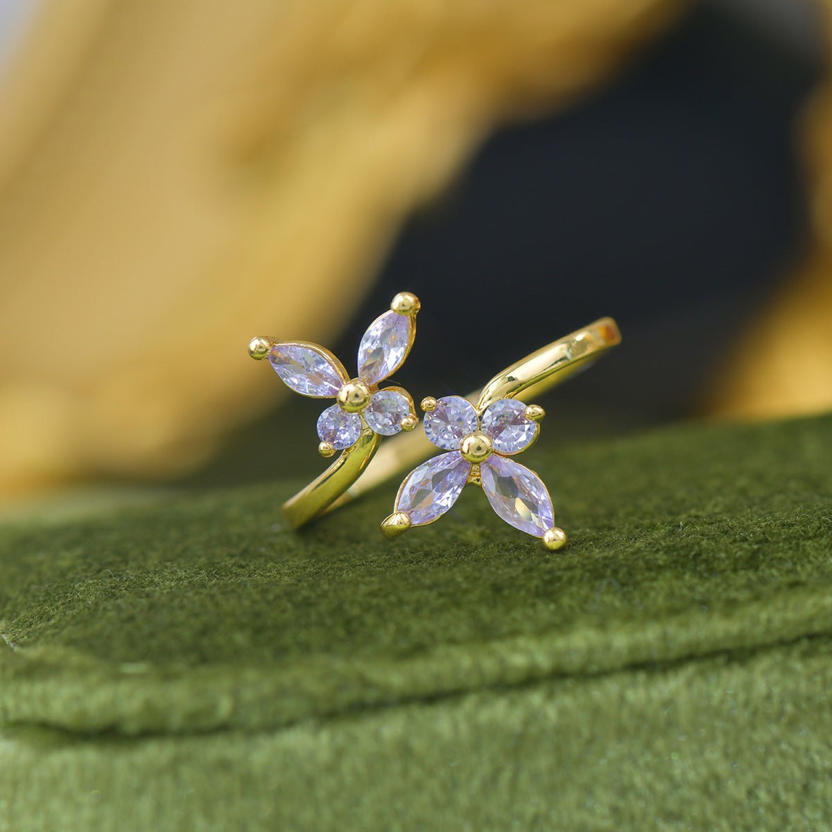 Snowlight Butterfly Ring