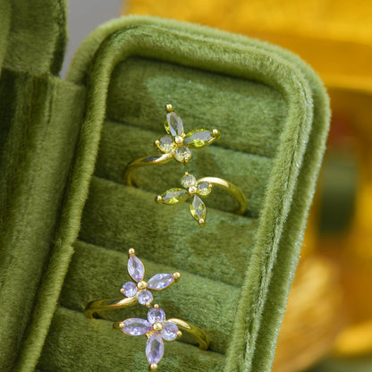 Snowlight Butterfly Ring