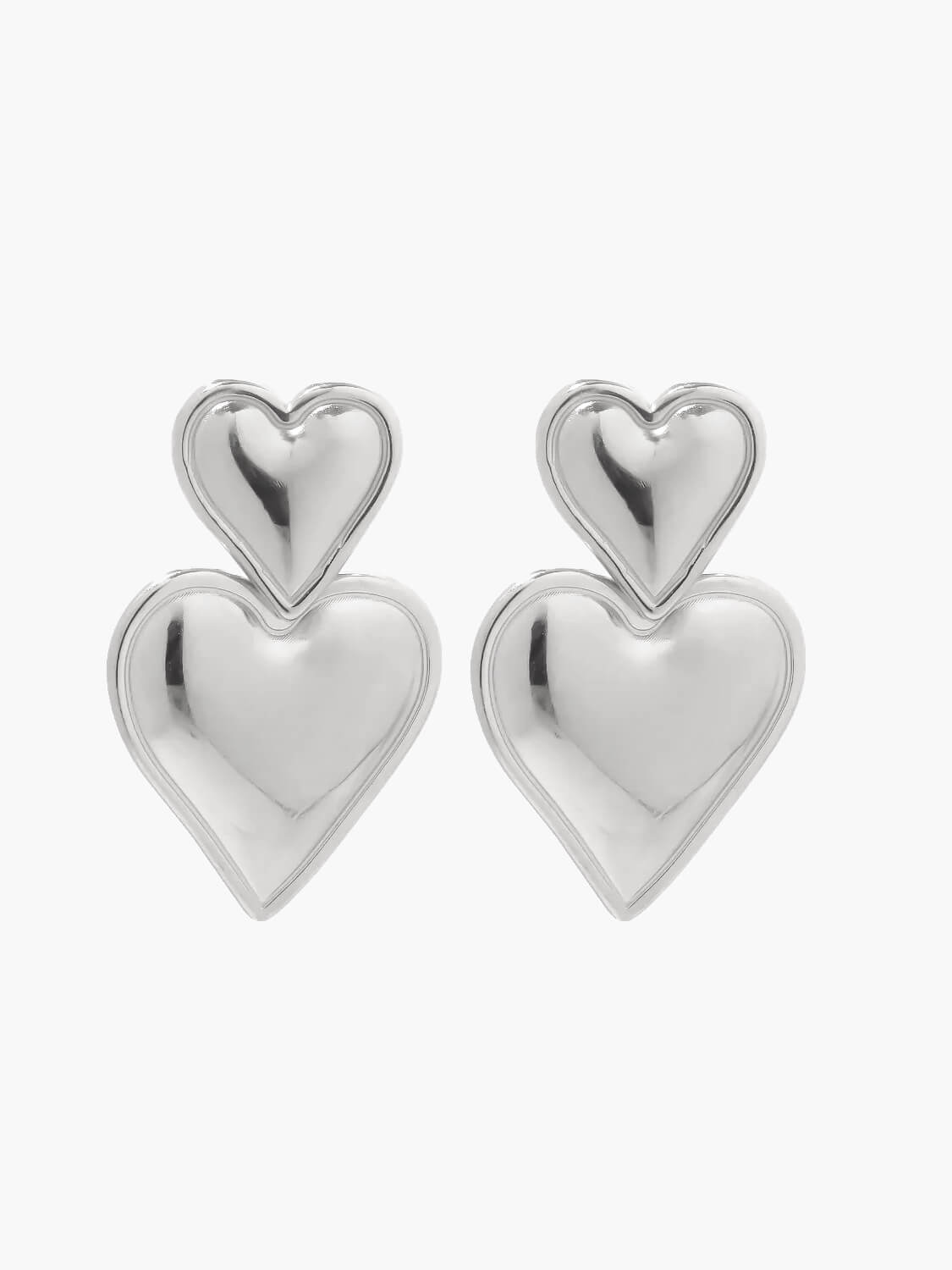 Valeska - Heart-shaped Earrings