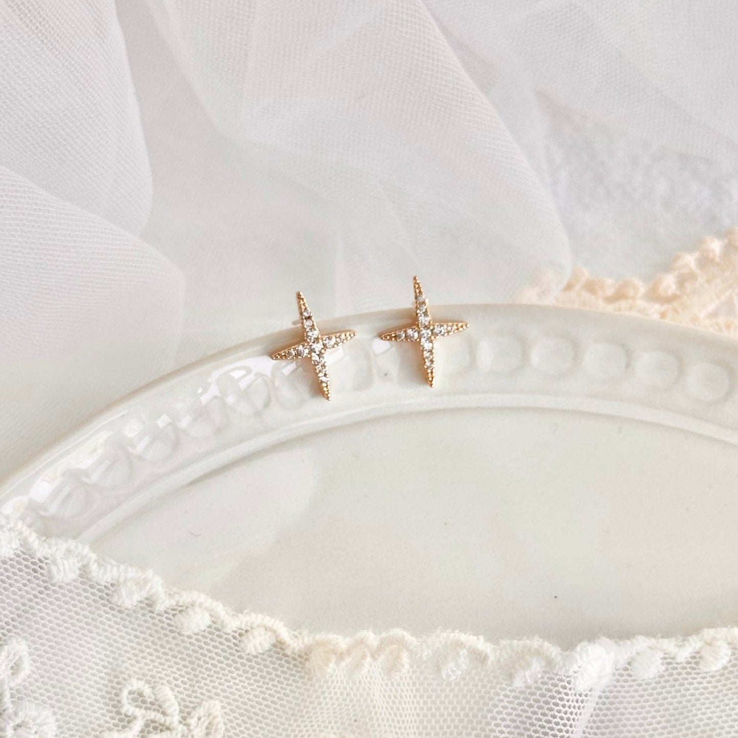 Sparkle Stud Earrings