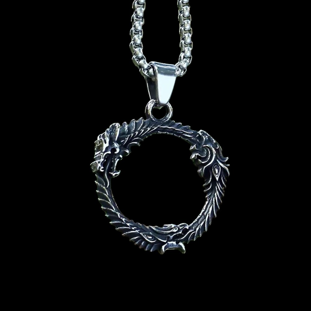Spiral Dragon Pendant