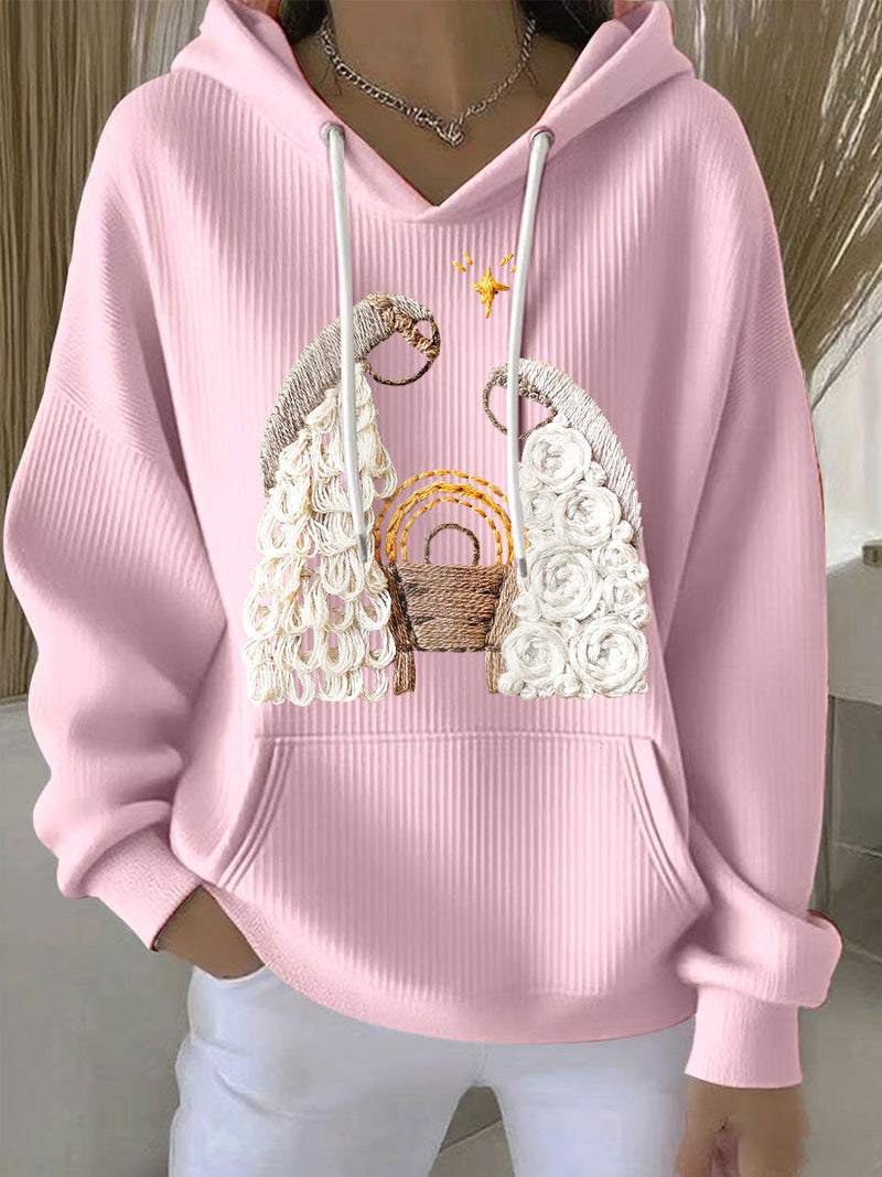 Women's Christmas Nativity Hoodie