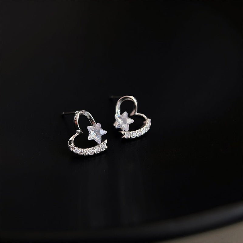 Stellar Heart Earrings