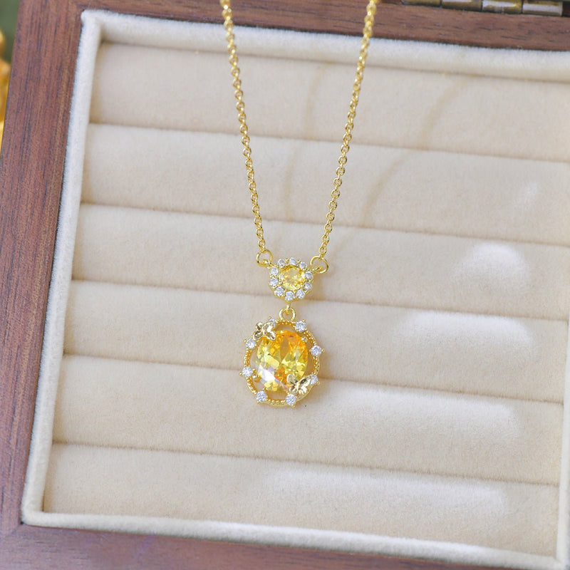 Sunshine Butterfly Necklace
