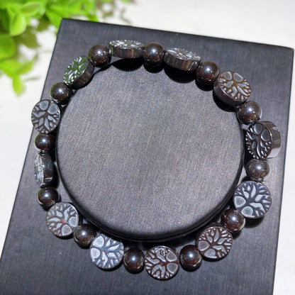Tanzanite Jadeite Sugilite Snowflake Agate Spiritual Bracelet 6-20mm