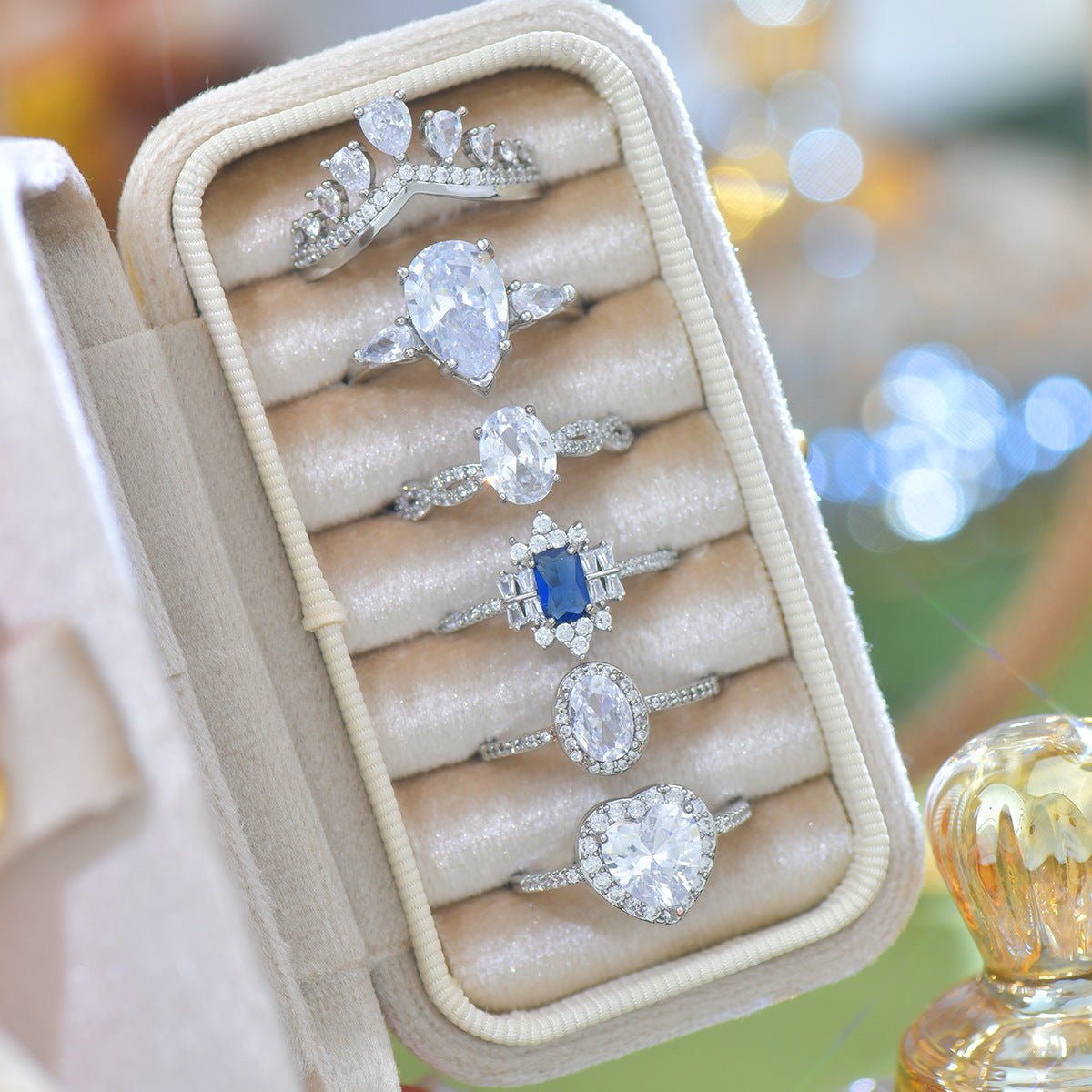 Teardrop Muse Ring