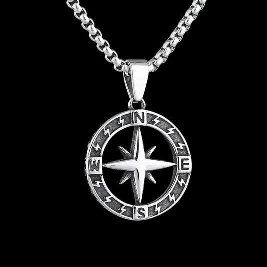 The North Star Compass Pendant