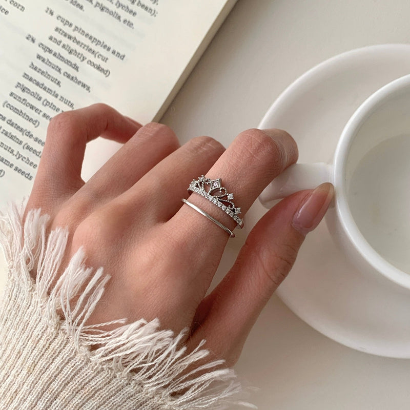 Tiara of Serenity Ring Set
