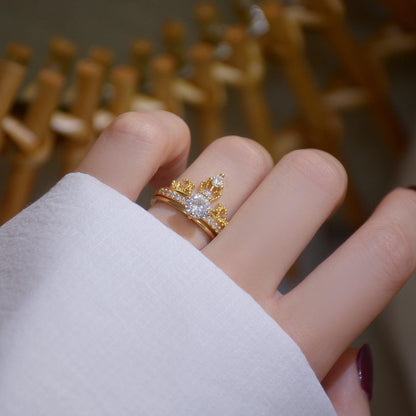 [sample ] Tiara Ring Set