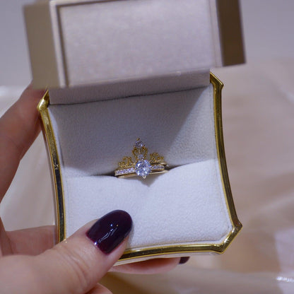 [sample ] Tiara Ring Set