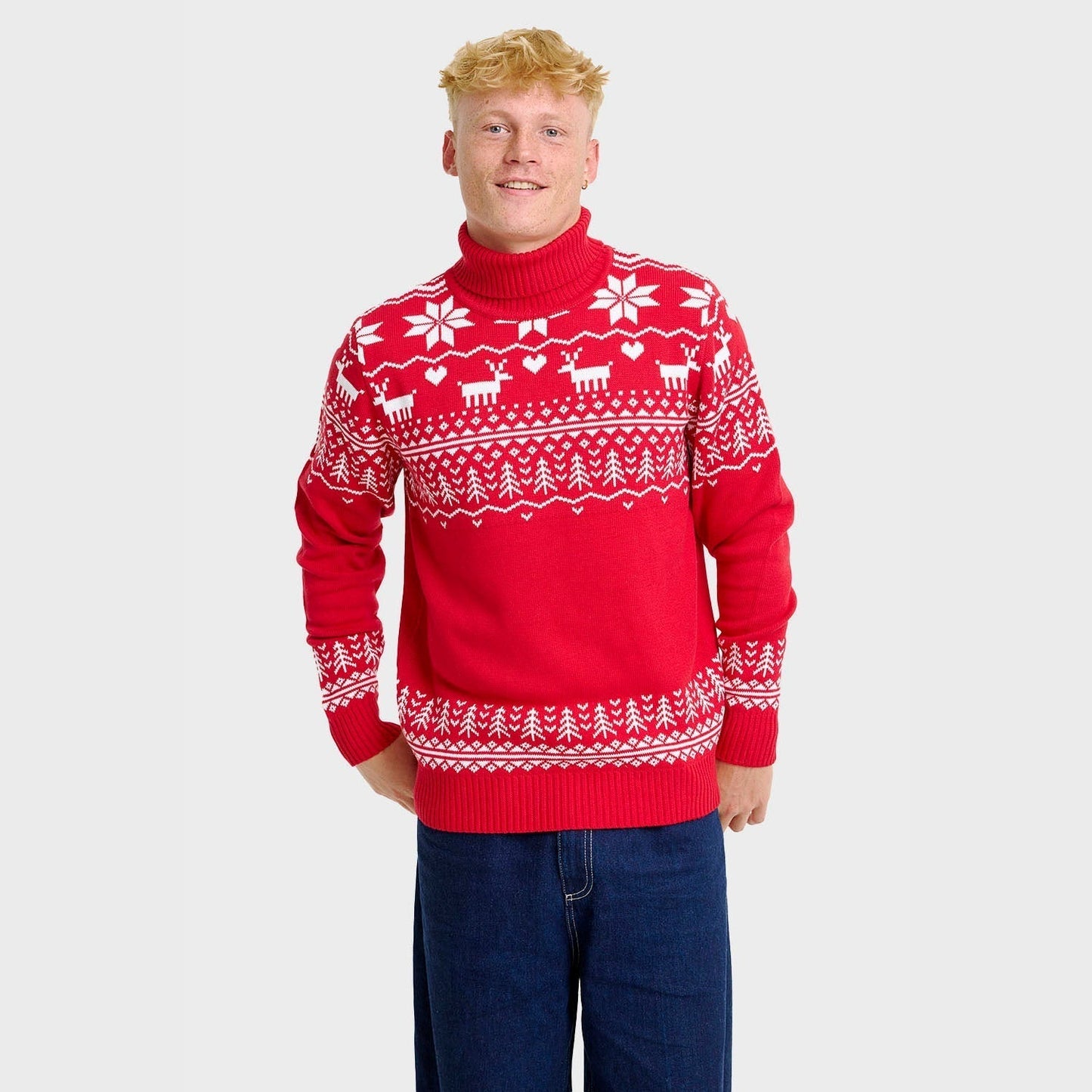 The Greenland Christmas Turtleneck Sweater Men's