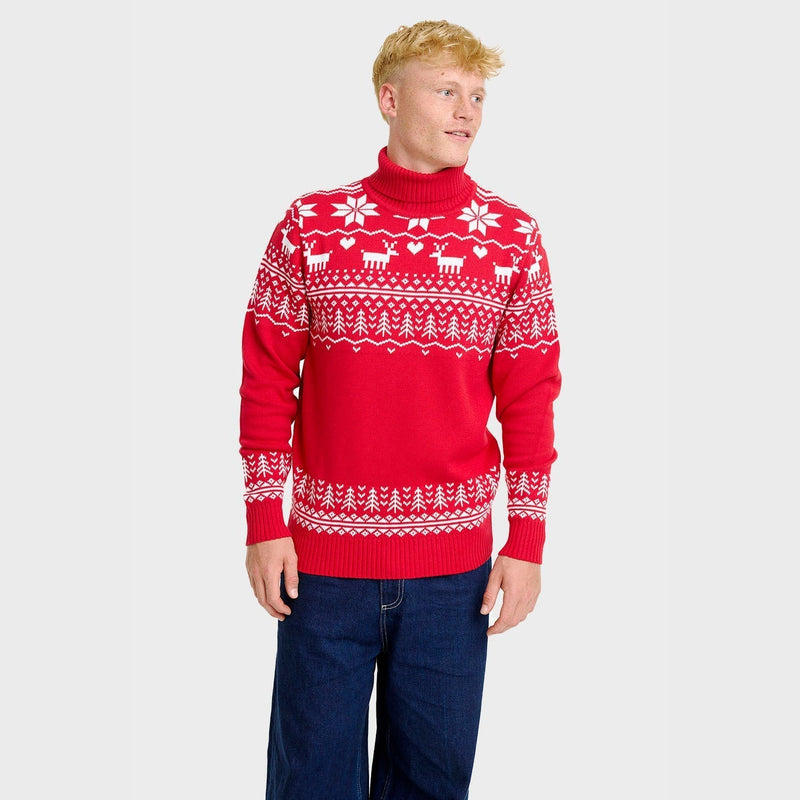 The Greenland Christmas Turtleneck Sweater Men's