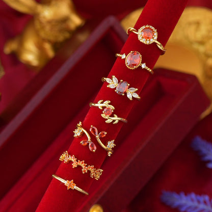 Twist Ruby Ring
