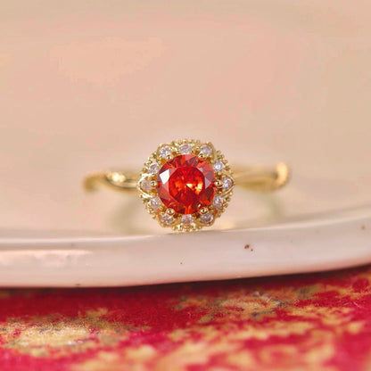 Twist Ruby Ring