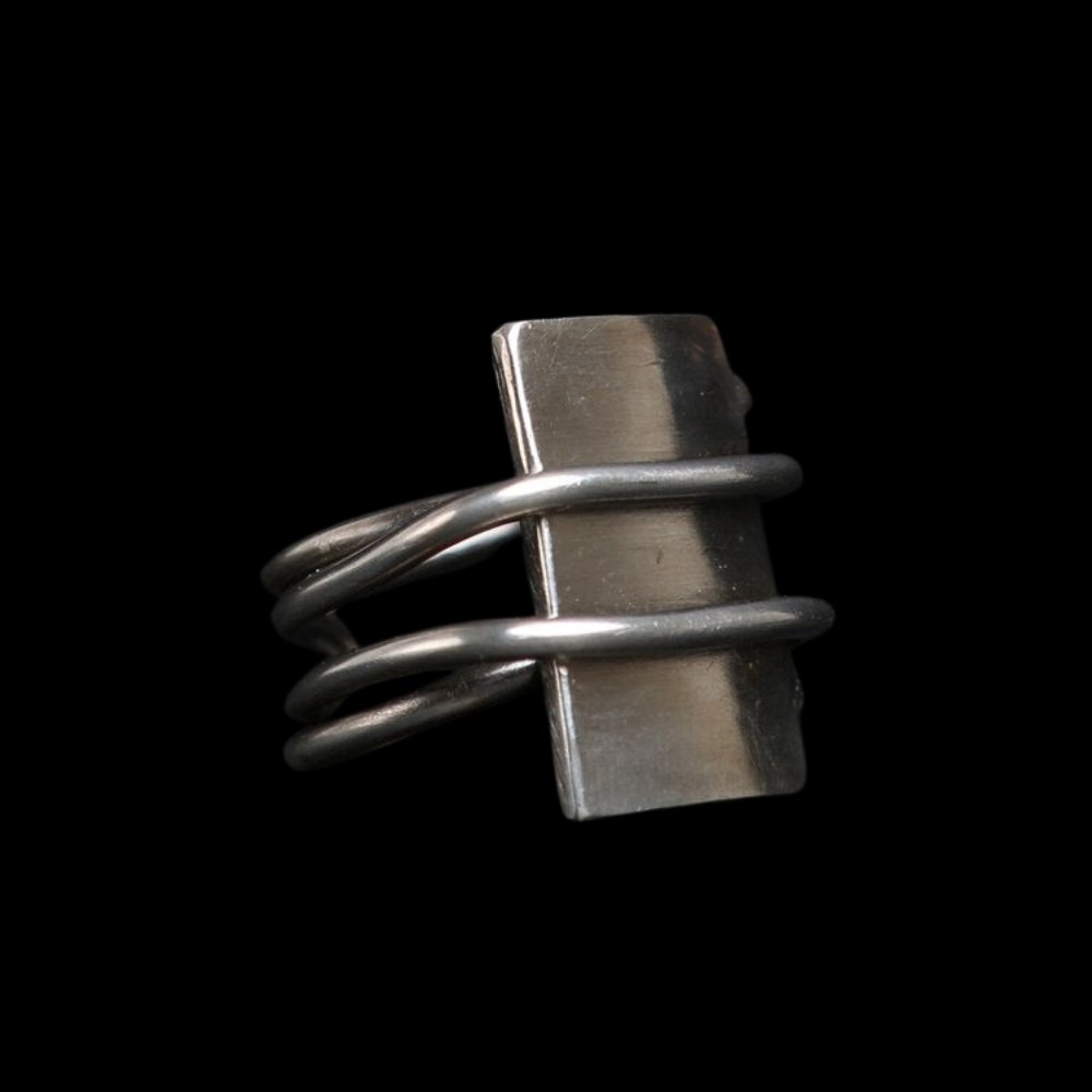Unique Viking Rectangle Ring