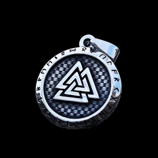 Valknut the Nine Worlds Pendant