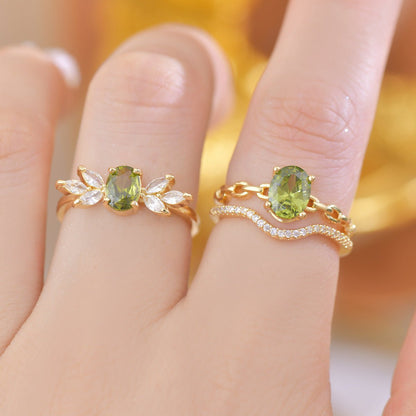 Vera Peridot Ring