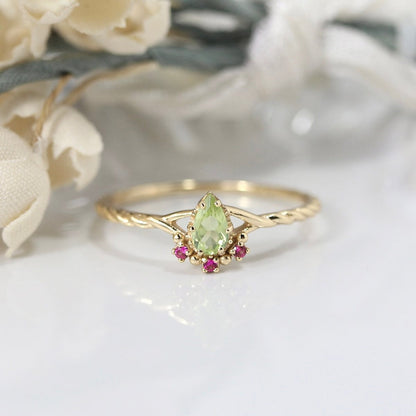 Verdant Reverie Ring Set