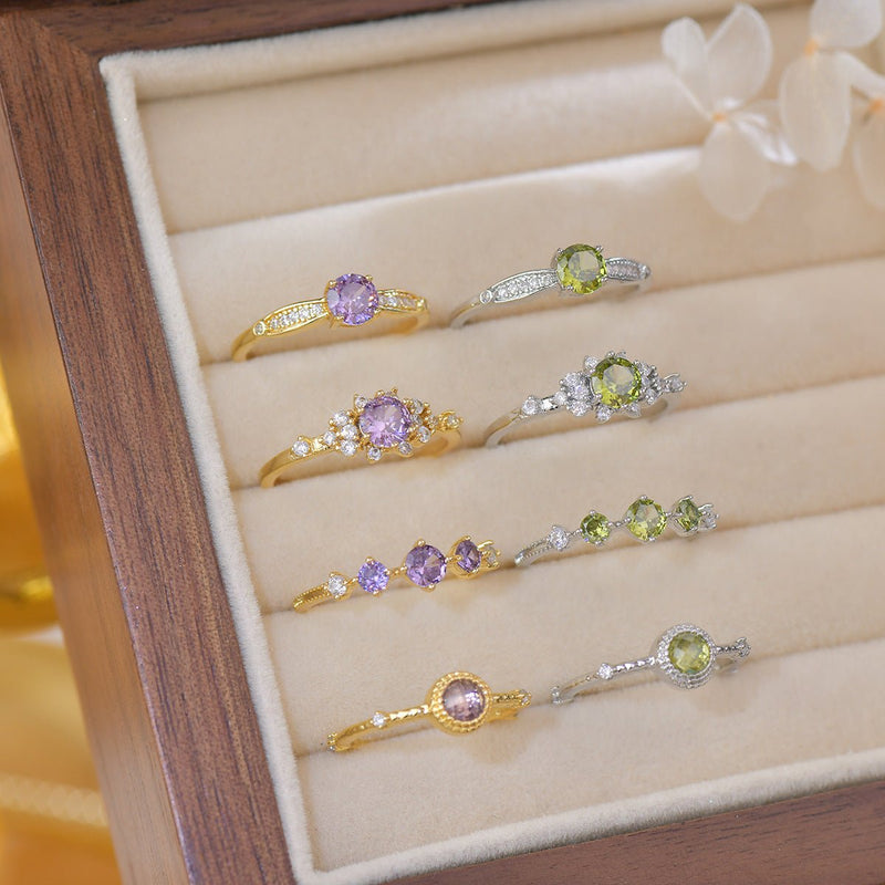 Verdant Trilogy Ring