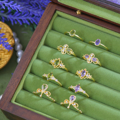Verde Blosselle Ring