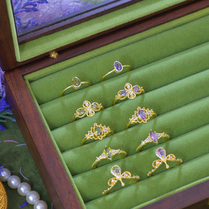 Verde Blosselle Ring