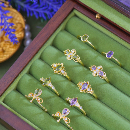 Verde Blosselle Ring