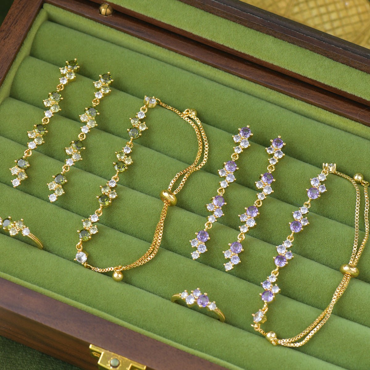 Verde Cascade Earrings