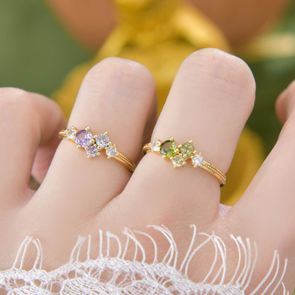 Verde Cascade Ring